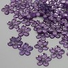 Strass Flowers Lila
