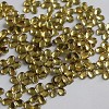 Strass Flowers Goud