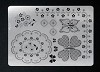Pergamano Multi grid 08 Vlinders