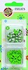 Eyelets diverse figuren 36 stuks Groen