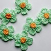 crochet mint-oker