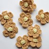 crochet bruin-beige