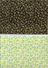 Han - Ji papier Goud bloem zwart - Pastel A5 - papier/115642/7009