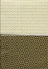Han - Ji papier Goud bloem zwart - Wit A5 - papier/115642/7007