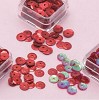 Pailletten Sequins Trio 6mm cup 3 x 4 gram rood