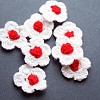crochet wit-rood