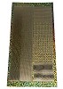 Stickervel Dots Diamond goud