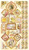 Joy embossed glitter sticker Paarden