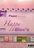 Joy ! Papier Happy blok A5