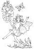 Clearstamps Flower Fairies 3 - stem/STAMPFF03