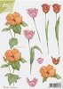 Joy! Knipvel A5 Bloemen Oranje - sale/6010/0016