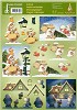 knipvel A4 Mylo & Friends Kerst - sale/Mylo30
