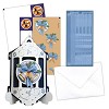Hobbydots Kerst pakketje blauw Serie2 SET03