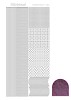 Hobbydots stickervel Serie 1 Mirror Violet