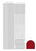 Hobbydots stickervel Serie 1 Mirror Red