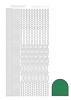Hobbydots stickervel Serie 2 Mirror Green