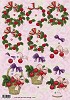 AD knipvel A4 Kerstmand