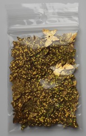 Vlinderpailletten hologram goud