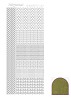 Hobbydots stickervel Serie 4 Mirror Gold