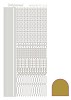 Hobbydots stickervel Serie 3 Mirror Gold