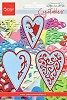 MD Creatables stencil Hart
