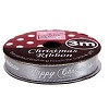 Anita`s Happy Christmas Ribbon 1cm 3meter Zilver