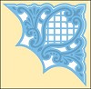 MD Creatables stencil Anja-corner
