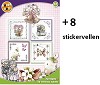 Boek Hobbydots 14 Set met 8 stickers