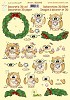 Leane knipvel A4 Christmas Owlie`s