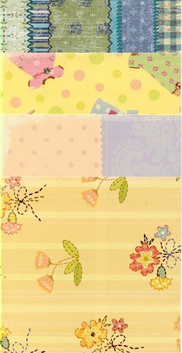 Assorti Card Papers Flower 15x15cm 24 vel