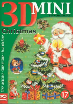3D Mini boekje nr. 17 Christmas