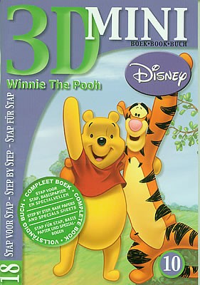3D Mini boekje nr. 10 Winnie The Pooh