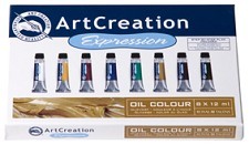ArtCreation Expression Olieverf Set 8 x 12 ml