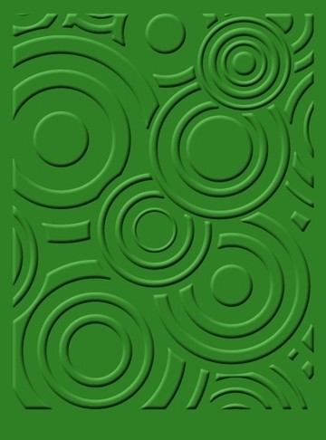 Cuttlebug embossing stencil Rellie rave