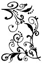 MD Clear stemp Swirl