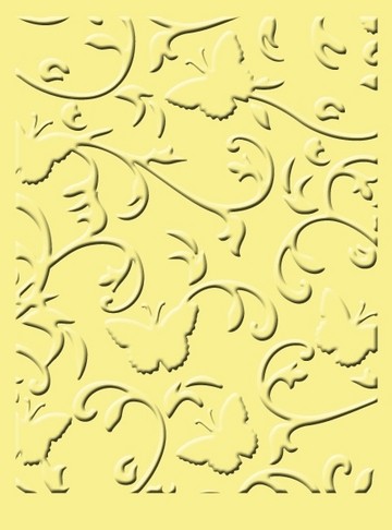 Cuttlebug embossing stencil Jules jewels