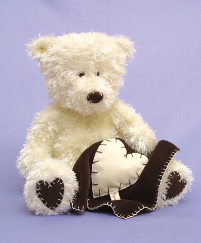 Breiknuffel Coconut the Bear 35x35cm